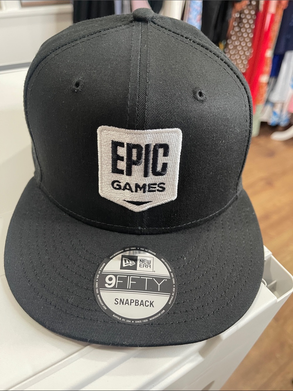 New Era Black Epic Games 9FIFTY Snapback Hat